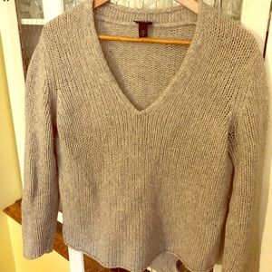 Gray Knit Sweater